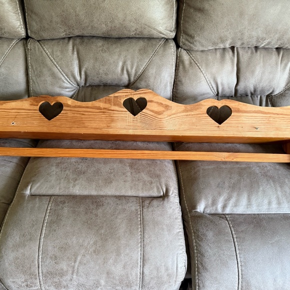 Wooden Heart Design Wall Decor